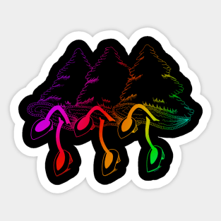 Party Trees Sticker